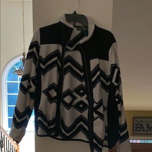 Ralph Lauren black and white jacket